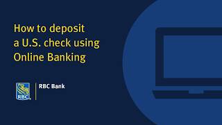 How to Deposit a US Check Using Online Banking [upl. by Dlanod]