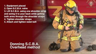 Don and Doff PPE amp SCBA [upl. by Adlecirg754]