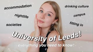 UNIVERSITY OF LEEDS QampA  everything you need to know [upl. by Kepner661]