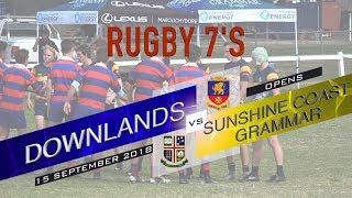 Downlands College vs Sunshine Coast Grammar [upl. by Eillek]