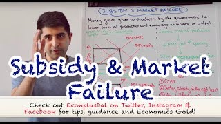 Y1 30 Subsidy and Market Failure [upl. by Relda]