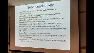 Lecture 1 A Basic Understanding of Superconductivity [upl. by Mady]