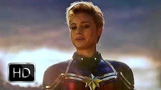 Captain Marvel vs Thanos  Avengers Endgame 2019 HD [upl. by Ivie]