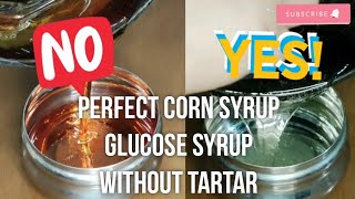 How to Make Corn Syrup Without Tartar  How to Make Glucose Syrup  Homemade Corn Syrup Recipe [upl. by Saberhagen81]