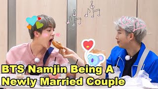 BTS Namjin Being A Newly Married Couple [upl. by Selma]