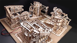 BIG MOTORIZED MARBLE RUN MACHINE [upl. by Coffee]