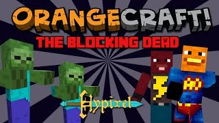 Annoying Orange Lets Play Minecraft  BLOCKING DEAD on Hypixel [upl. by Kano699]