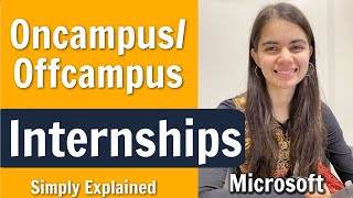 All about Internships  How to get Internship as a Software Engineer  OffcampusOncampus [upl. by Ford]