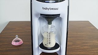 How To Use the Baby Brezza Formula Pro Advanced  A Review [upl. by Belshin]