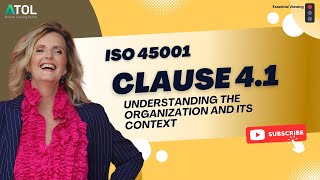 ISO 45001 Clause 41  Auditor Training Online [upl. by Halda]