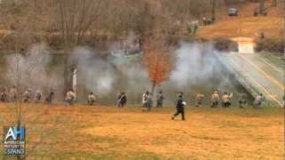 Battle of Fredericksburg Reenactment  Sentry Box Historic Home [upl. by Errot]