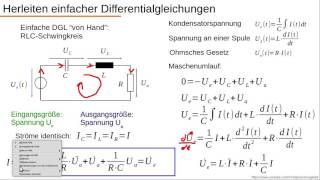 Dynamische Systeme  Teil 12  Einfache DGL aufstellen Elektrotechnik [upl. by Ennyrb674]