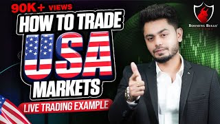 How to Trade USA Markets  Anish Singh Thakur  Booming Bulls [upl. by Hsekin]