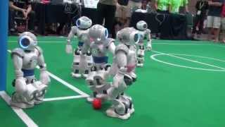 NAO Robot Is Amazing Soccer Player [upl. by Beach910]