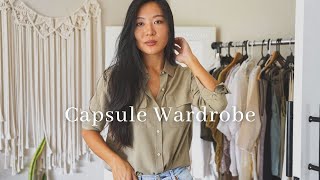 How to Build Your Perfect Capsule Wardrobe  Minimalist Fashion [upl. by Crescint]