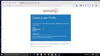 How to Create Students Account in Turnitin Software Create Student Account in Turnitin [upl. by Mauretta]