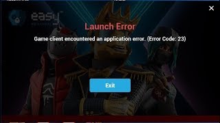 Lunch Error Game client encountered an application error Error code 23  Fortnite Bug Fixed 2020 [upl. by Arada]