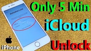 Unlock iCloud Only 5 Min Easy Step how to Unlock Activation Lock iCloud For iPhone 678X Done [upl. by Fidellia]