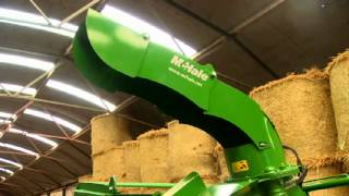 McHale C460  Straw Blower amp Bale Feeder [upl. by Ruff]