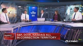 Dow drops 1100 points continues fastest 10 drop in history [upl. by Ancier941]