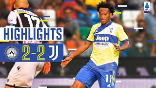 Udinese 22 Juventus  Dybala amp Cuadrado score in opening day draw  Serie A Highlights [upl. by Couture195]