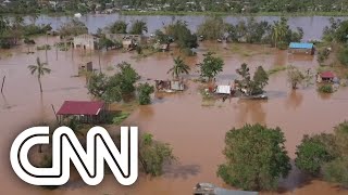 Ciclone deixa mortos e desabrigados em Moçambique  CNN 360º [upl. by Eiramanin]