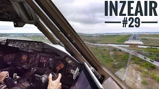 B777 Landing New York Cockpit View [upl. by Eiznikam]