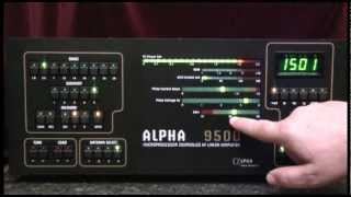 Alpha 9500 Auto Tuning [upl. by Ainimreh875]