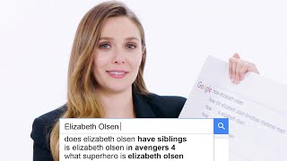 Elizabeth Olsen Answers the Webs Most Searched Questions  WIRED [upl. by Tnecillim949]