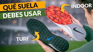 DIFERENCIAS ENTRE LAS SUELAS DE FUTSAL [upl. by Edward]