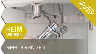 Siphon reinigen  Der Flaschensiphon am Waschbecken [upl. by Beare]