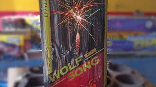 Wolf Song 25 shots by Legendary Fireworks  New Year 2022 Philippines [upl. by Enid]