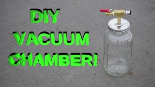 SUPPER CHEAP DIY vacuum chamber build at home [upl. by Giesser]