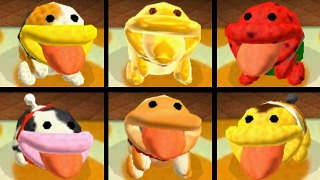 Poochy amp Yoshis Woolly World  All Poochy amiibo Challenges  All Poochy Designs [upl. by Trever]