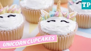 Unicorn party How to make Easy Unicorn Cupcakes  Eats  Treats [upl. by Kirwin822]