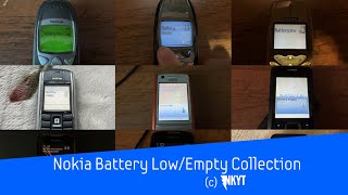 Nokia Battery LowEmpty Collection [upl. by Yauqram]