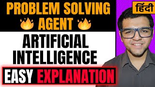 Problem Solving Agents in artificial intelligence in Hindi 🔥🔥 [upl. by Ahasuerus]