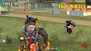 Duo vs Squad Total 24 Kill Ajjubhai and Amitbhai Must Watch Gameplay  Garena Free Fire [upl. by Jeffry]