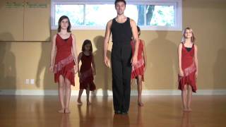 How to Cha Cha Dance Lesson for Kids [upl. by Culhert495]