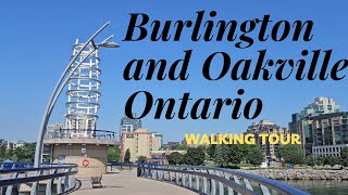 BURLINGTON and OAKVILLE Walking Tour [upl. by Ainehta197]