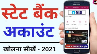 How to Open SBI Account Online  online SBI account kaise khole  SBI Insta Account Opening 2021 [upl. by Beck]