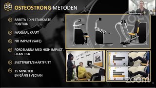 Webinar om benskörhet  OsteoStrong [upl. by Agnes]