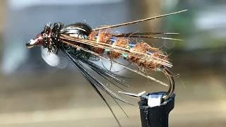 Kamloops Caddis Pupa Fly Pattern [upl. by Seyah]