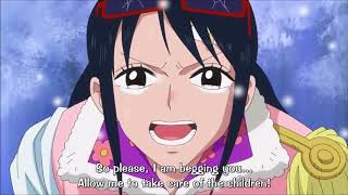 Tashigi Begs Nami – One Piece HD Punk Hazard 79 [upl. by Abbe]