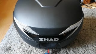 Review Shad SH39 top box really nice better build than a Givi [upl. by Ardene878]