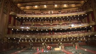 News seats are waiting for audiences to return at Lyric Opera House [upl. by Notlim730]