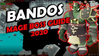 OSRS Bandos Bossing Guide BEST MAGE SETUP Updated 2020 [upl. by Anitirhc132]