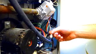 How to fix LENNOX FURNACE Burners failed to ignite start Cleaning igniter flame sensor Fixing DIY [upl. by Yerhcaz]