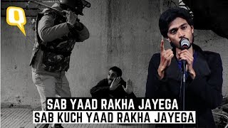 Dear Oppressors Sab Yaad Rakha Jayega Sab Kuch Yaad Rakha Jayega  The Quint [upl. by Ursula61]