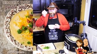 Crock Pot Potato Soup [upl. by Nahtanohj]